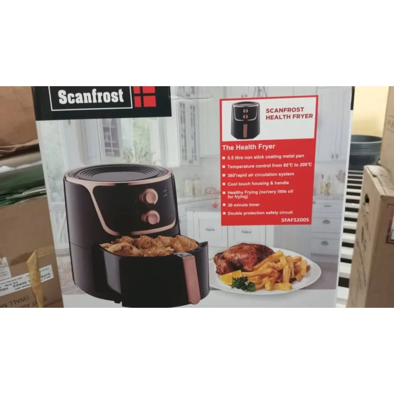 Scanfrost Air fryer SFAF 3.5 LTR ( BLACK)